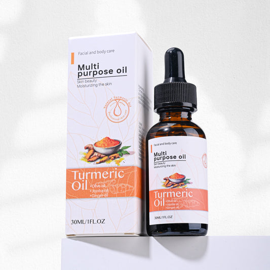 Nourishing Skin Anti Aging Whitening Brightening Turmeric Oil Face Serum