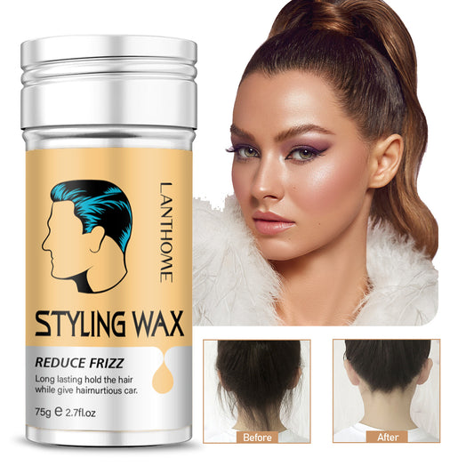 Hair Wax Stick Styling Wax Stick Long Lasting Non-greasy Waterproof Hair Pomade Gel Hair Finishing Stick